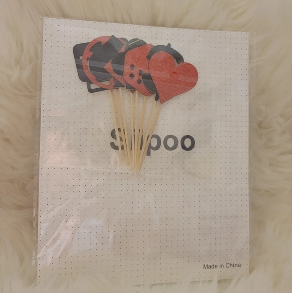 9 Piece Casino Themed  Cake Topper - Picture 6 of 6